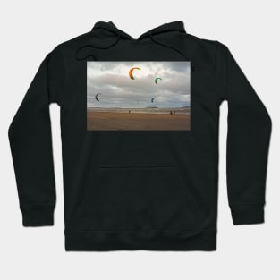 Kitesurfing on Revere Beach Hoodie